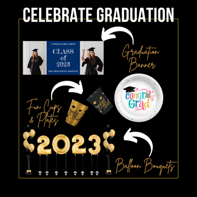 Celebrate Your Graduate with Custom Graduation Party Supplies