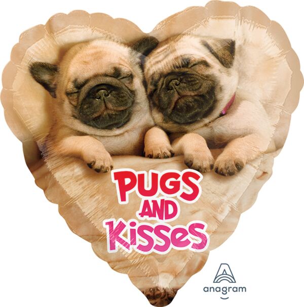 Pugs & Kisses Balloon