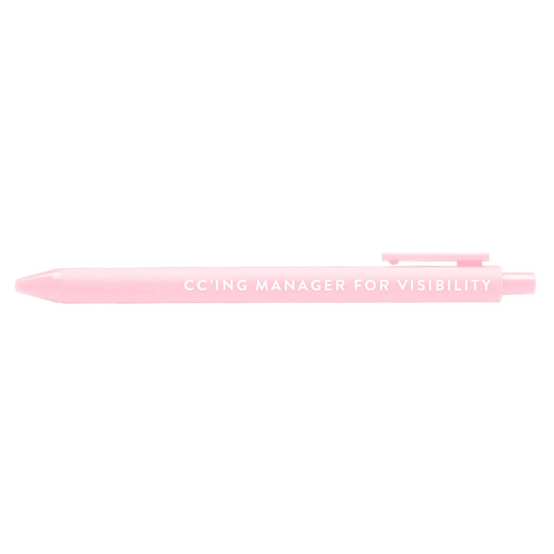 Jotter Pen - Pink CC'ing Manager For Visibility