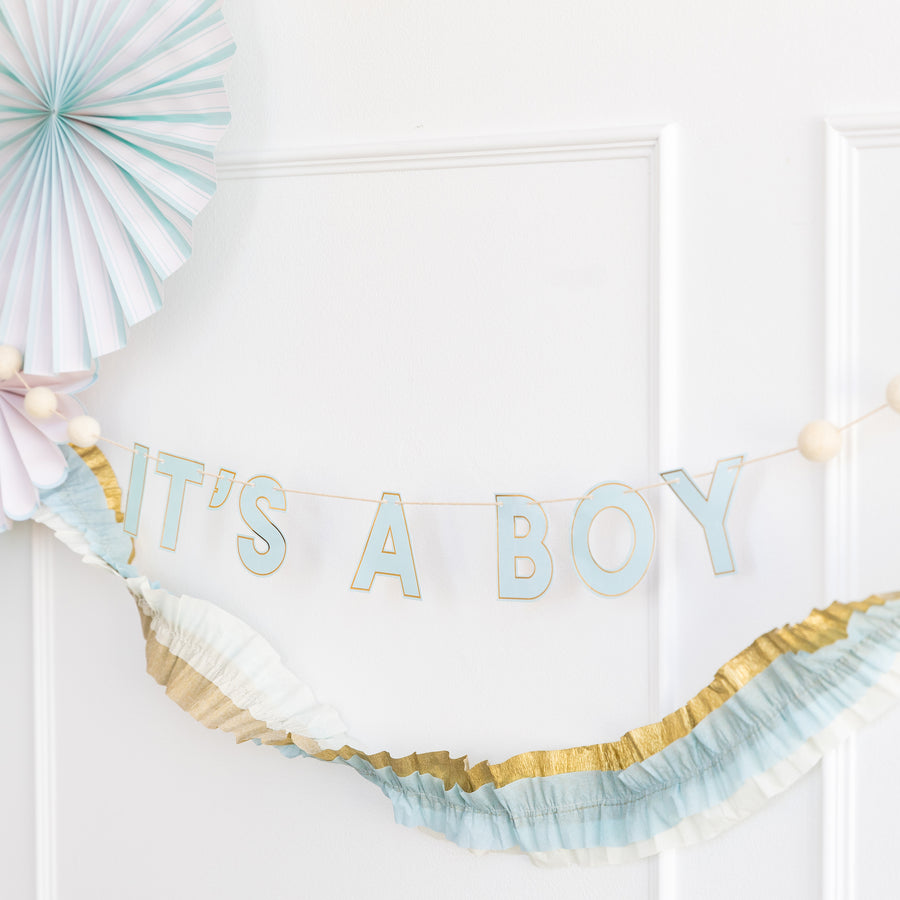 "Its a Boy" Banner