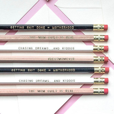 Mommying Ain't Easy, Funny Mom Pencil Pack