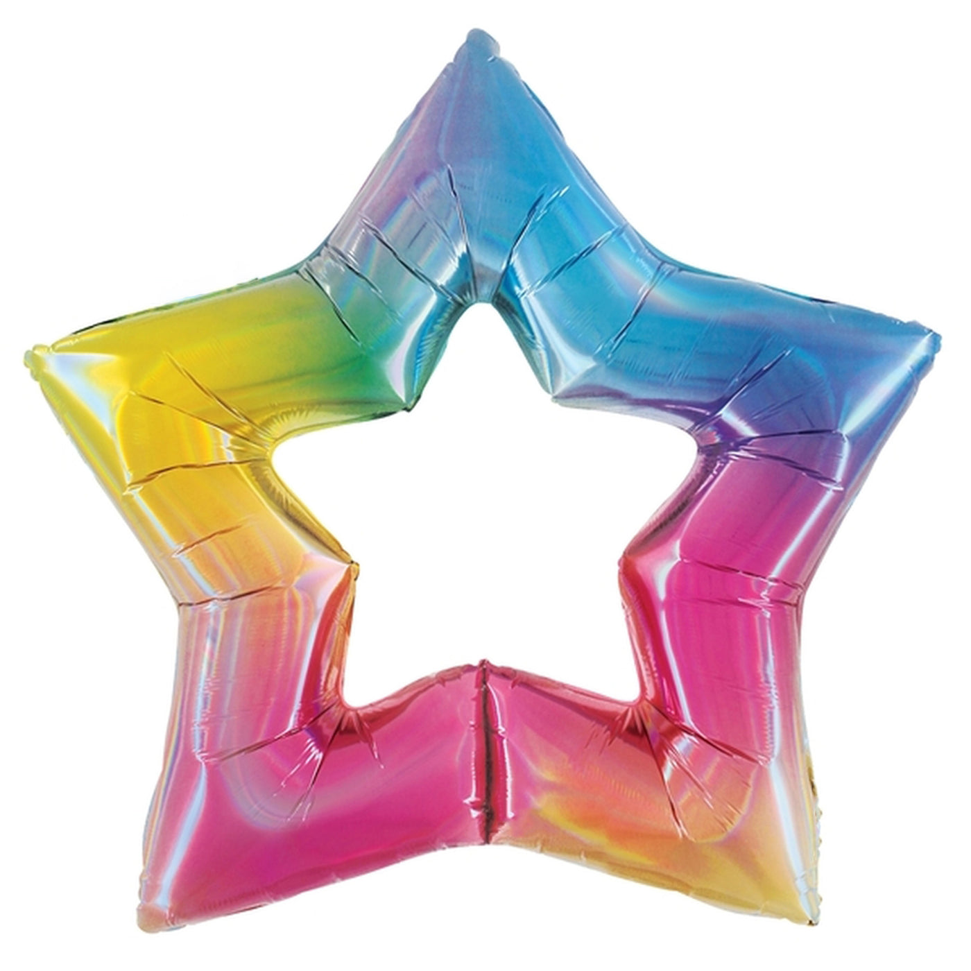 Rainbow Linking Star Balloon