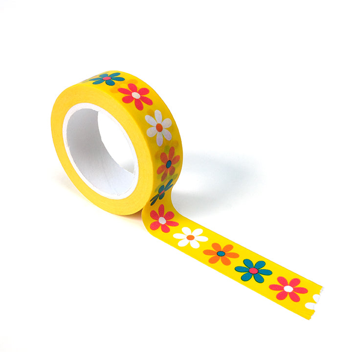 Yellow Daisy Washi Tape