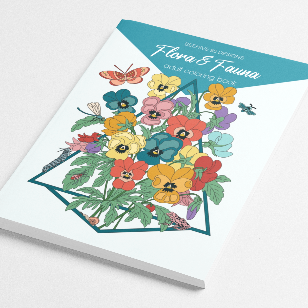 Flora and Fauna Coloring Book
