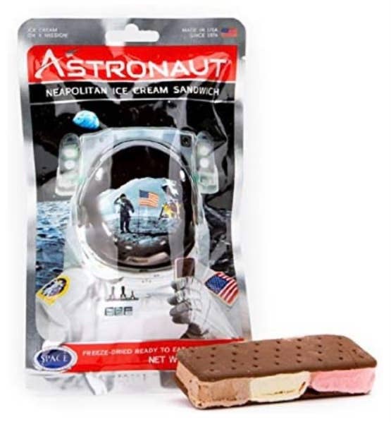 Novelty Astronaut Freeze Dried Ice Cream Sandwich