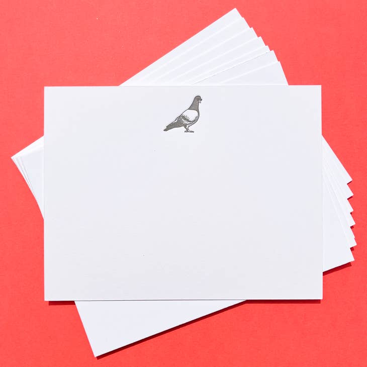 Pigeon Notecard Set