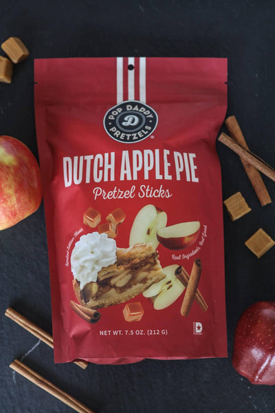 Dutch Apple Pie Seasoned Pretzels