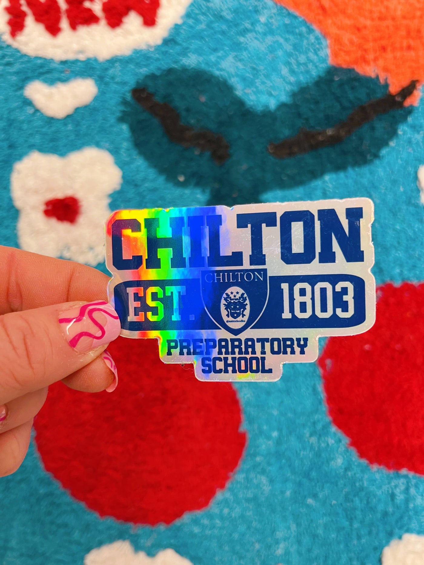 Chilton Prep School Holographic Sticker