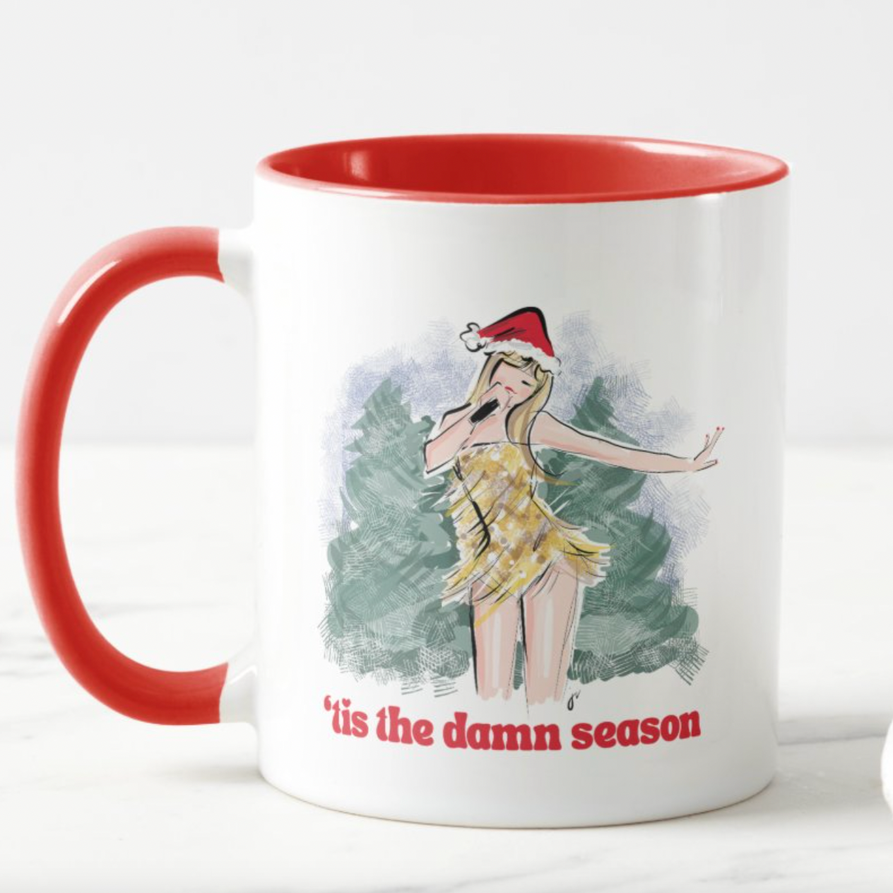 TS 'Tis The Damn Season Mug