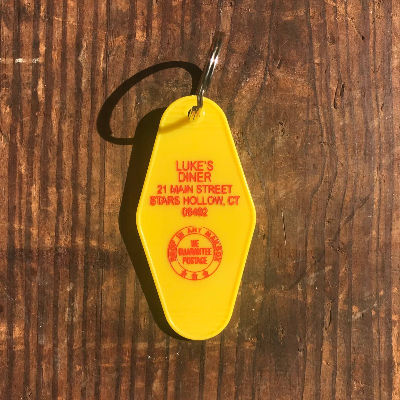 Luke's Diner Motel Keychain Fob