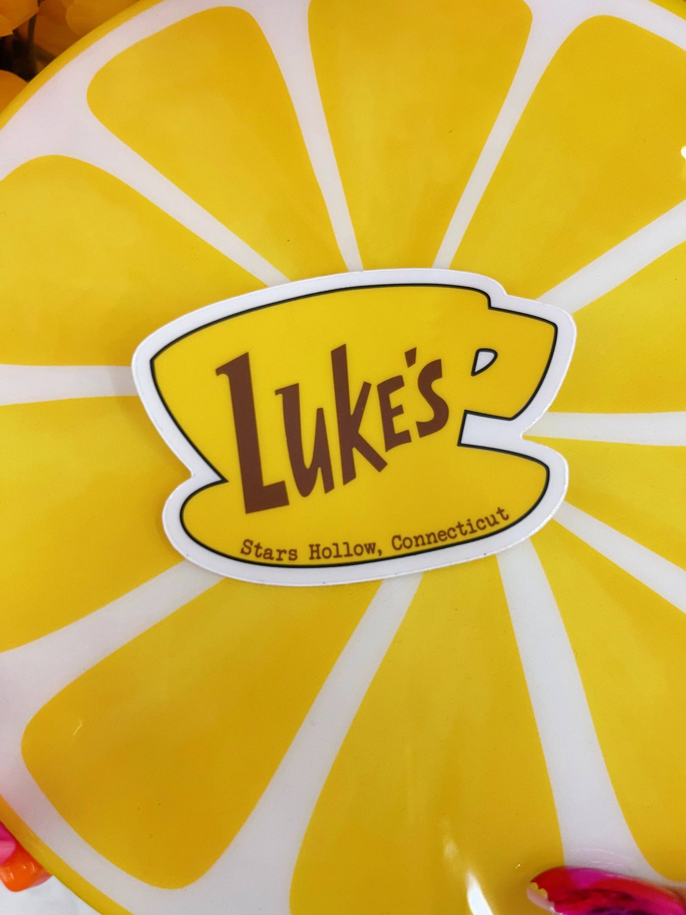 Luke's Diner Coffee Sticker