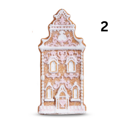 Gingerbread Church Ornaments