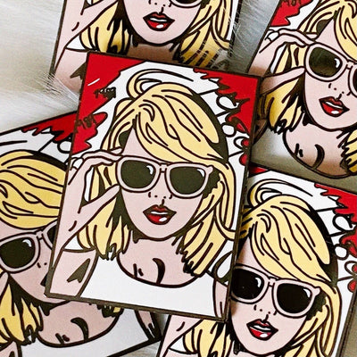 1989 TS Pop Art Enamel Pin