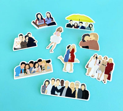 Gilmore Girls Lorelai & Rory Sticker