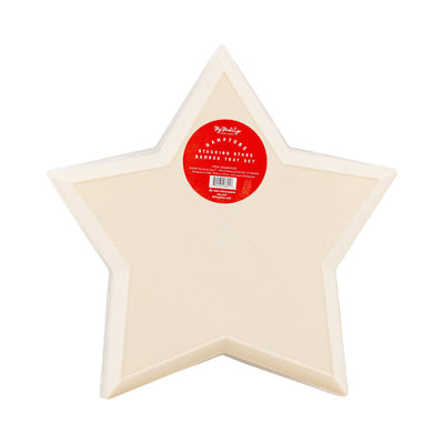 HAM1120 - Hamptons Star Shaped Bamboo Reusable Tray Set