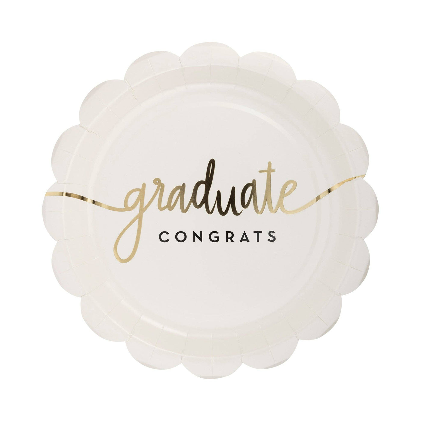 Graduate Congrats Paper Plate Set
