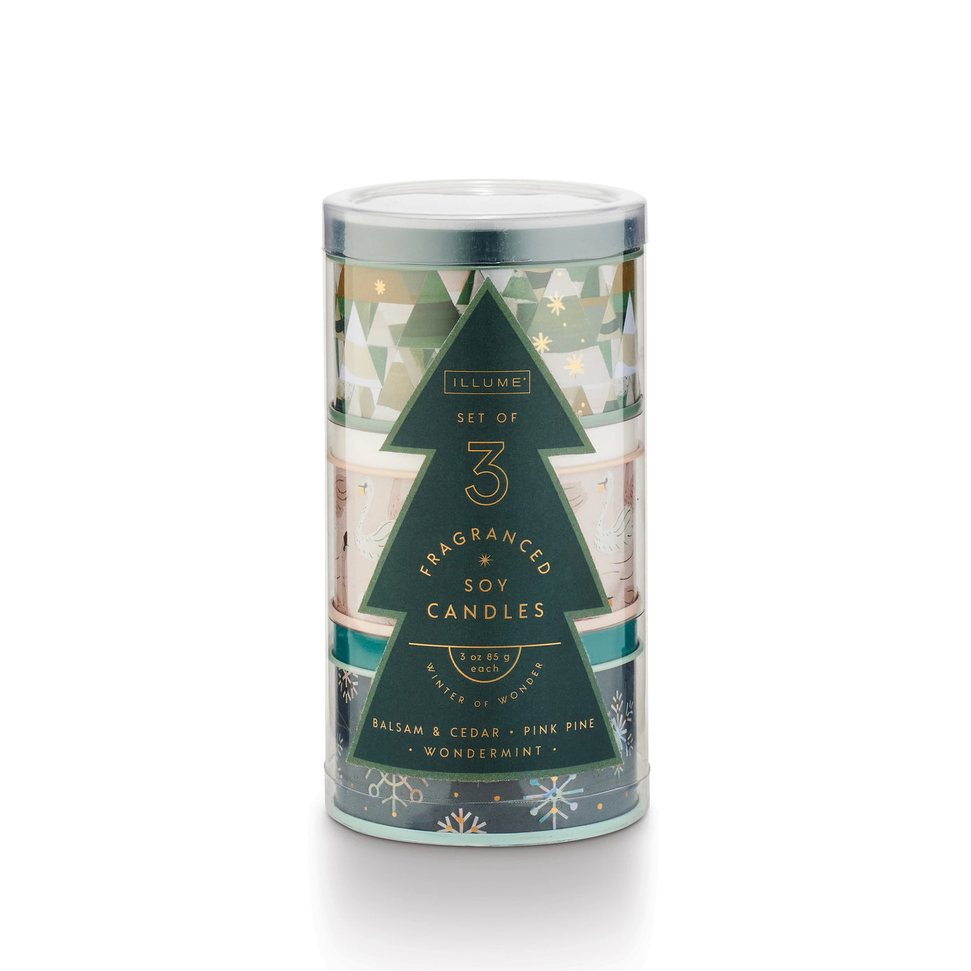 Fa La La 3pk Candle Gift Set