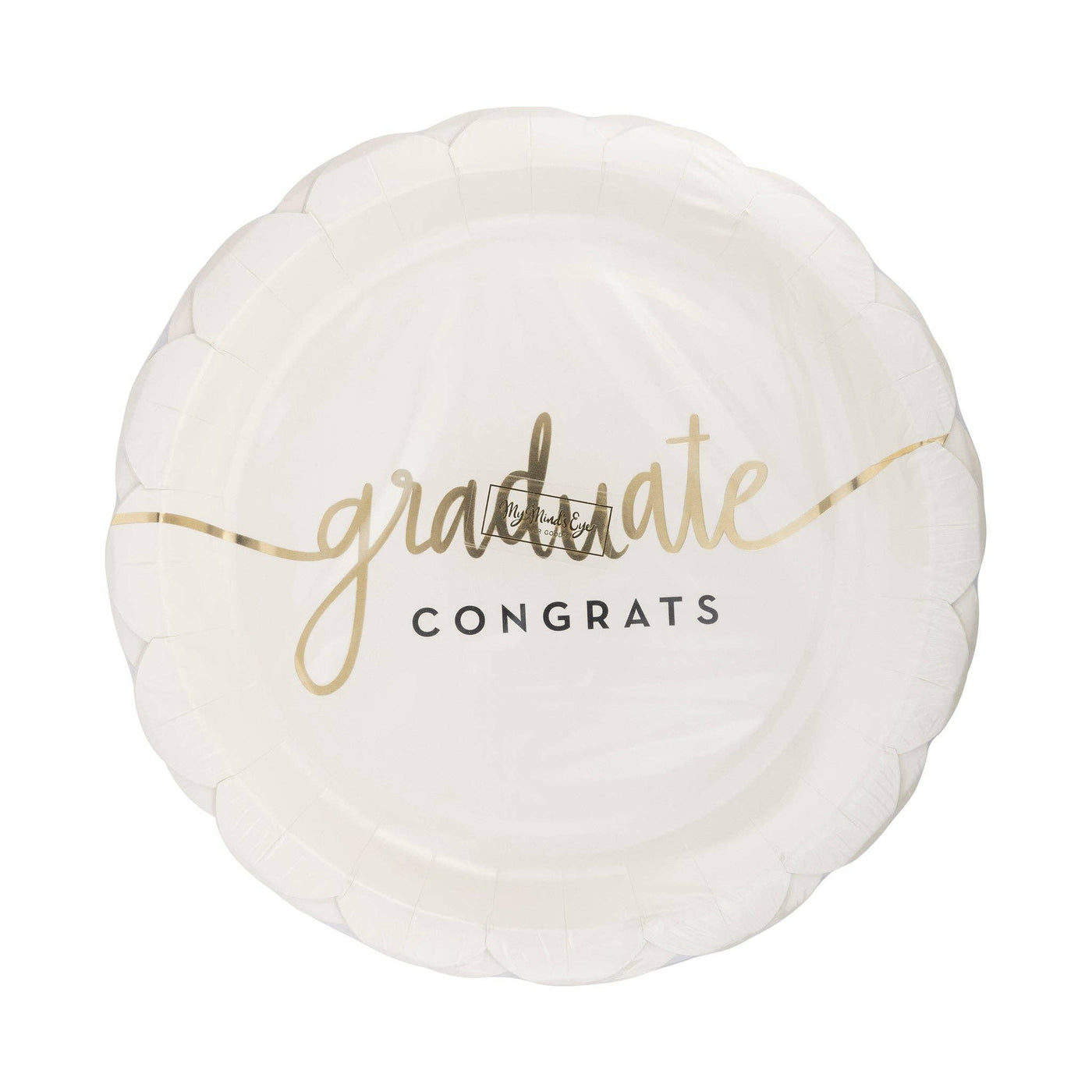 Graduate Congrats Paper Plate Set