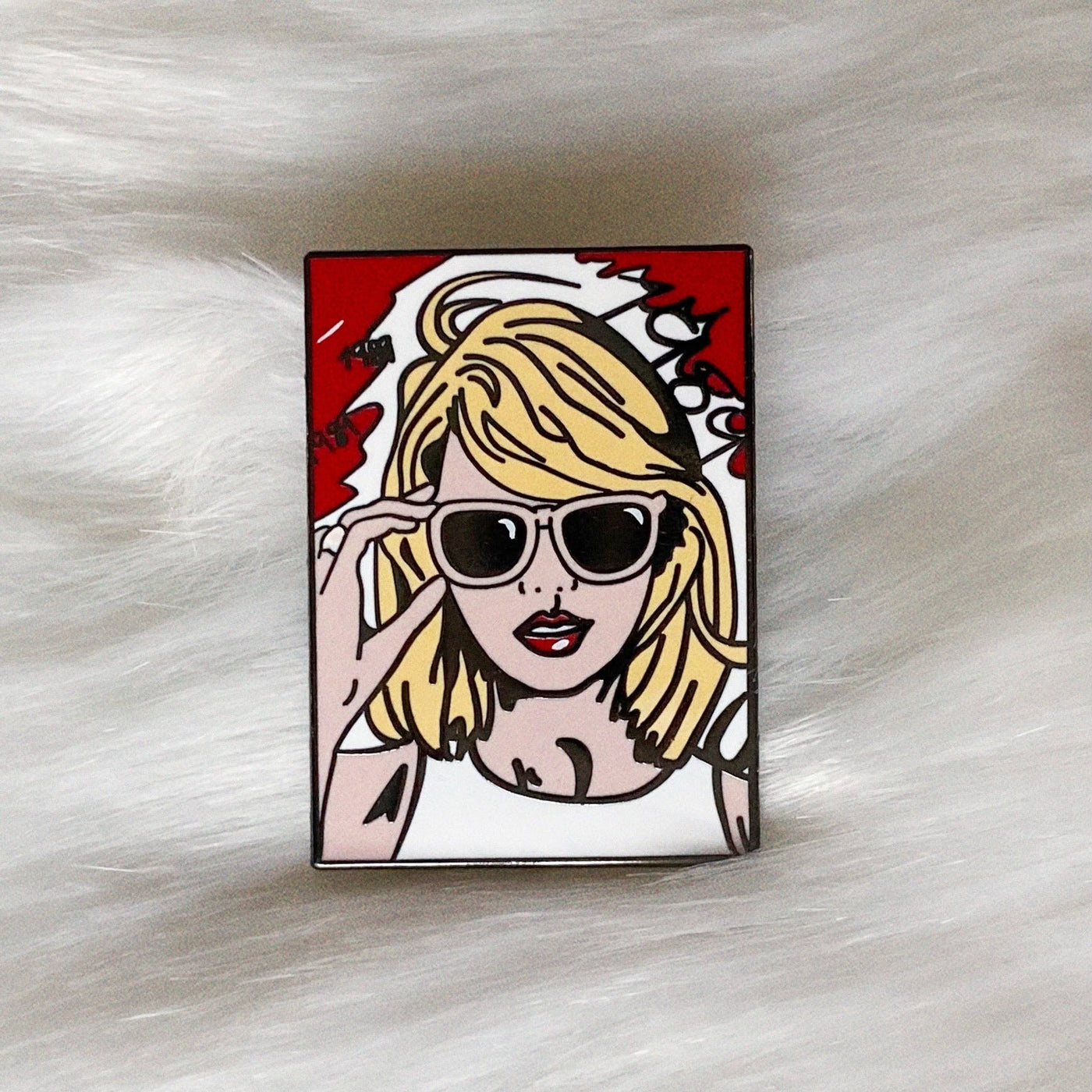 1989 TS Pop Art Enamel Pin