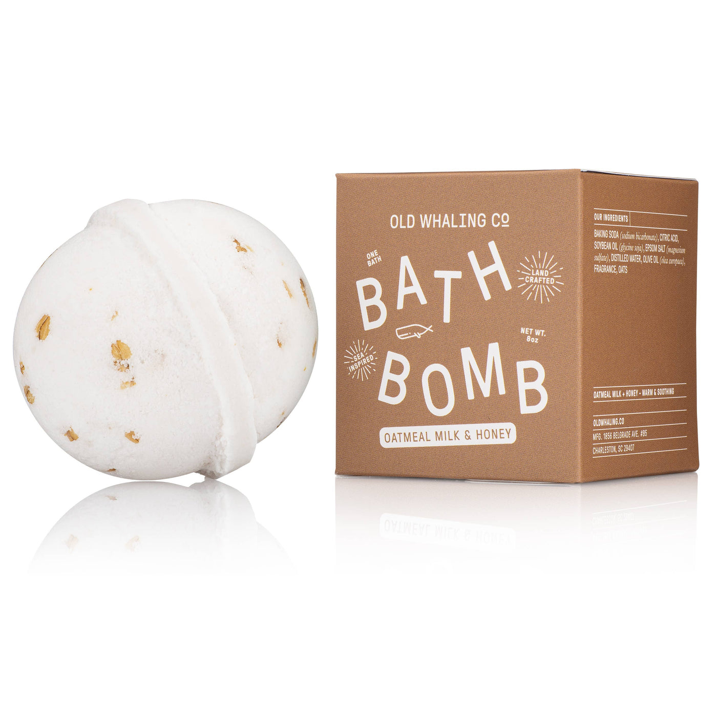 Oatmeal Milk & Honey – Bath Bomb