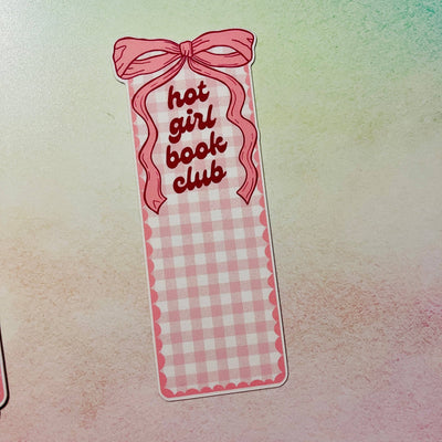 Hot Girl Book Club Bookmark