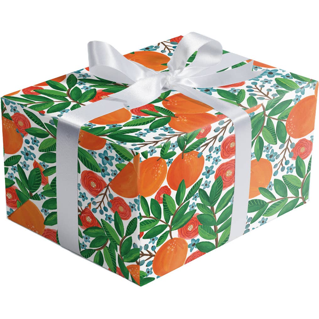 Mandarin Grove Gift Wrap - Roll