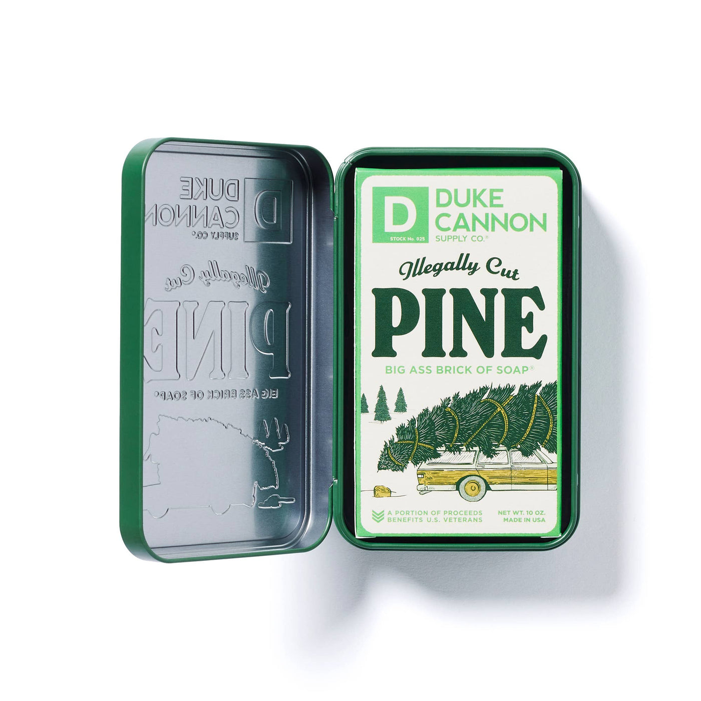 Illegally Cut Pine in Tin Soap