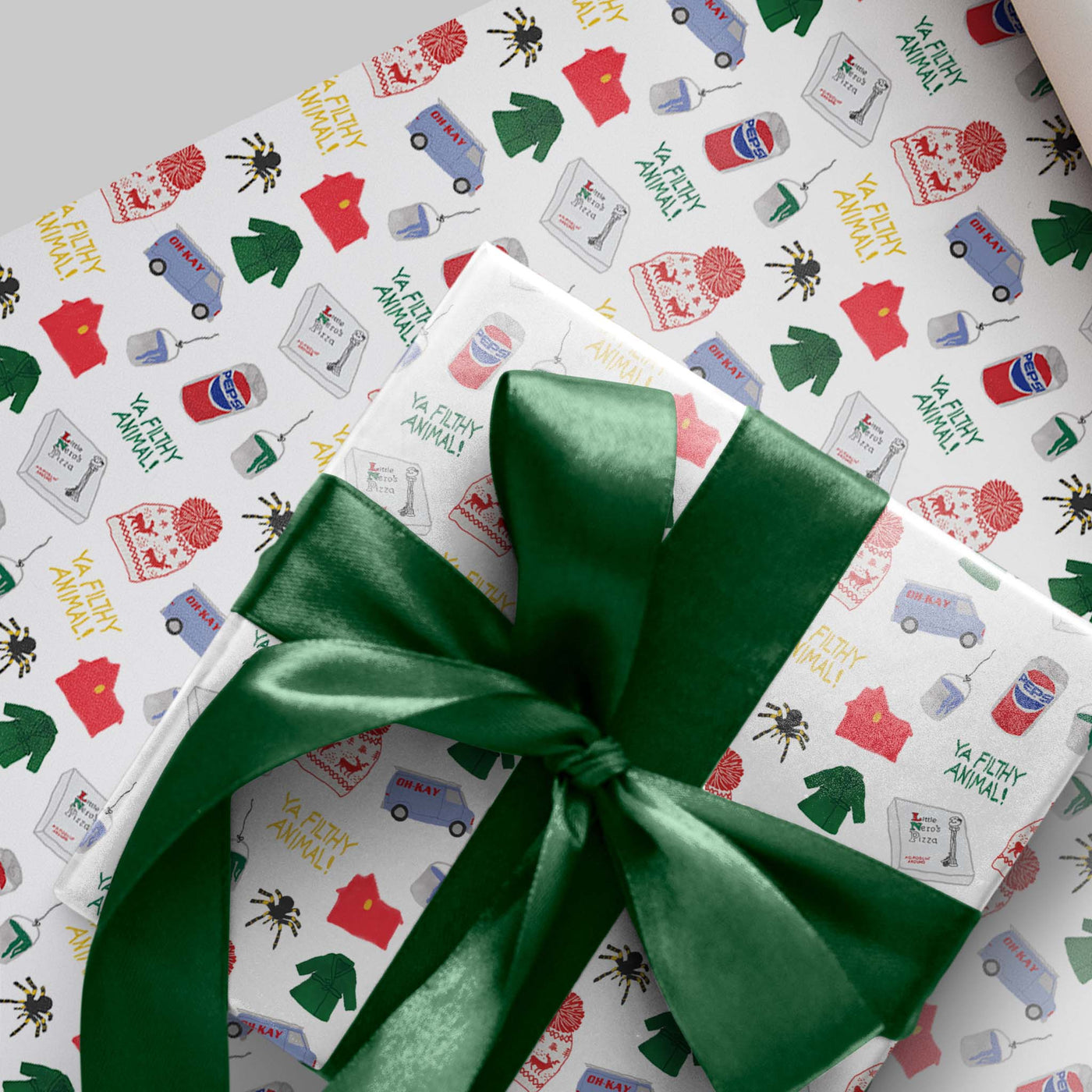 Home Alone Gift Wrap Sheet