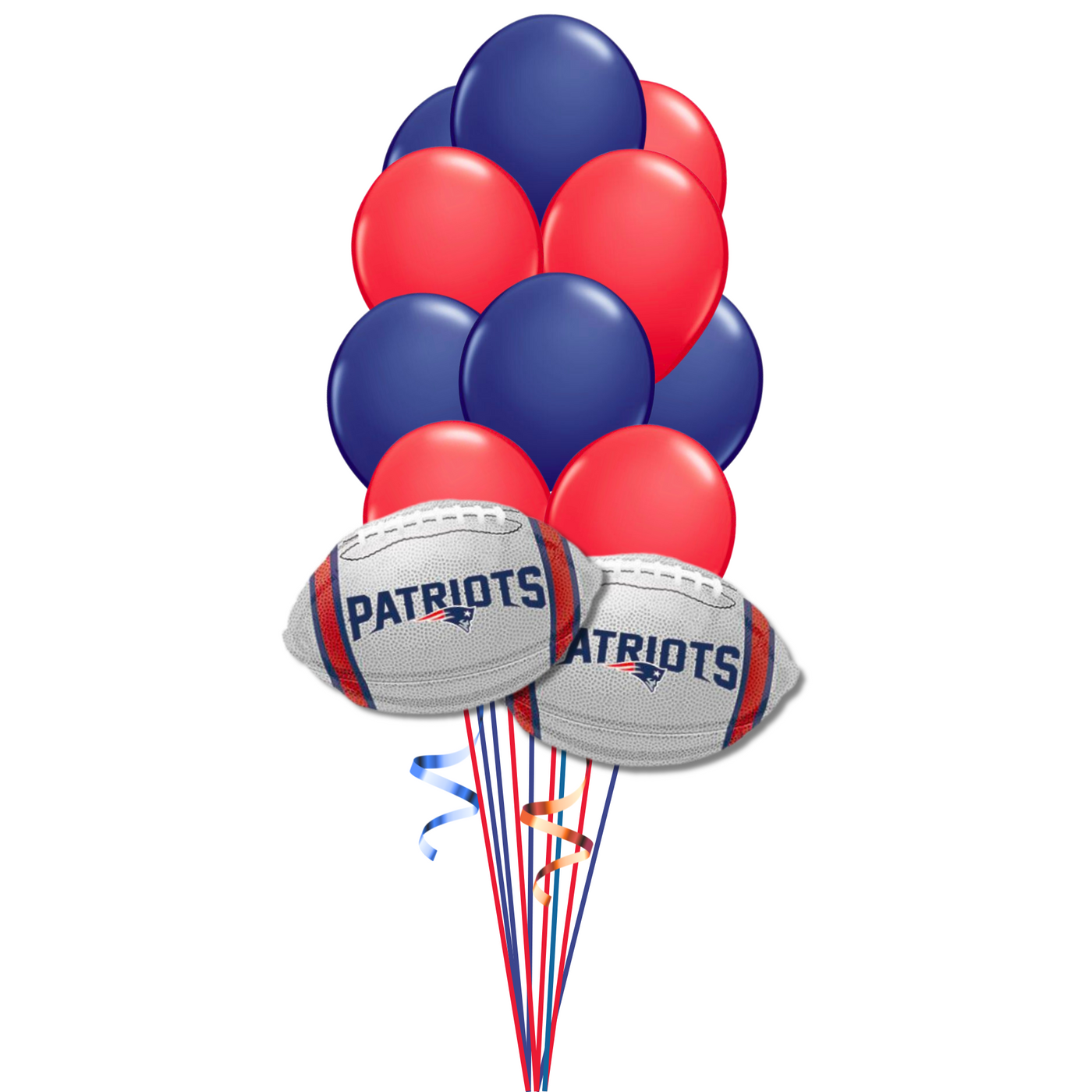 Patriots Helium Balloon Bouquet