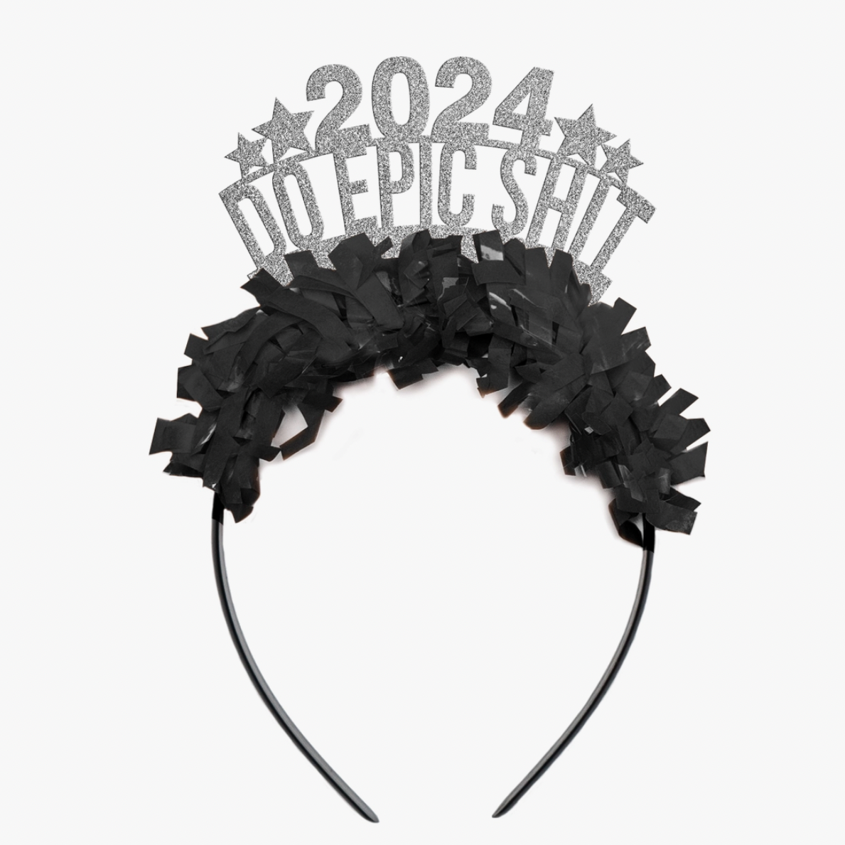 2024 Do Epic Shit Silver Party Crown