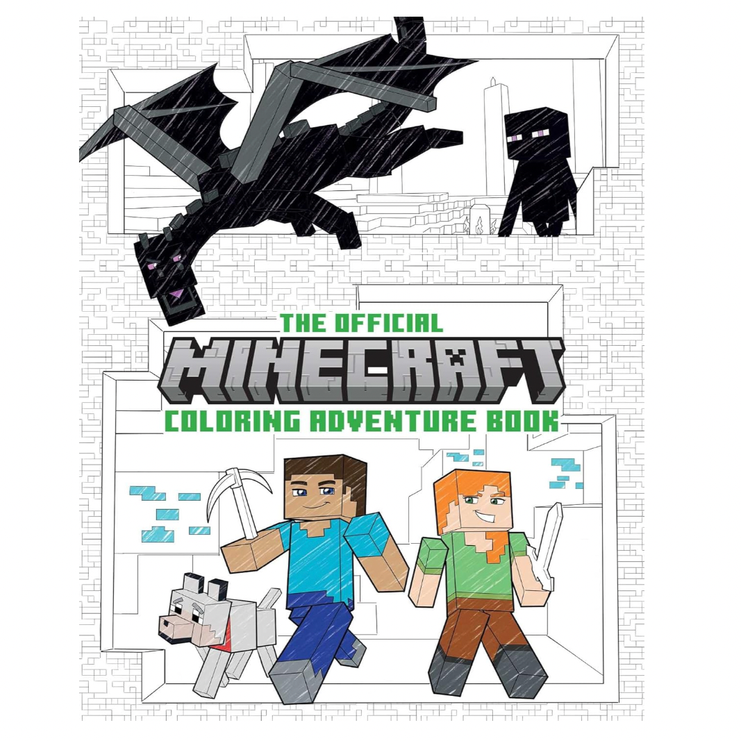 The Official Minecraft Coloring Adventures Book