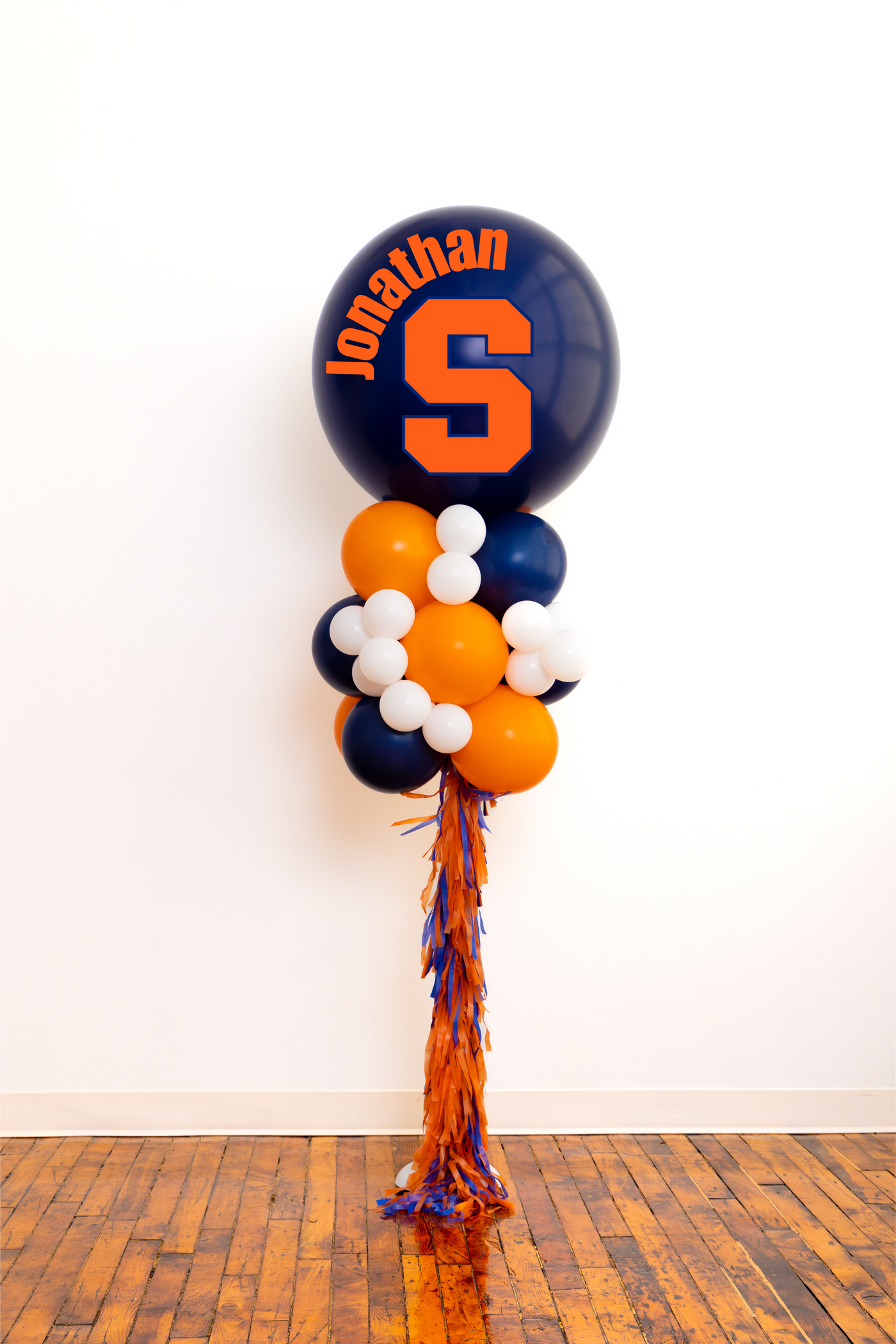 gradution balloon party pole
