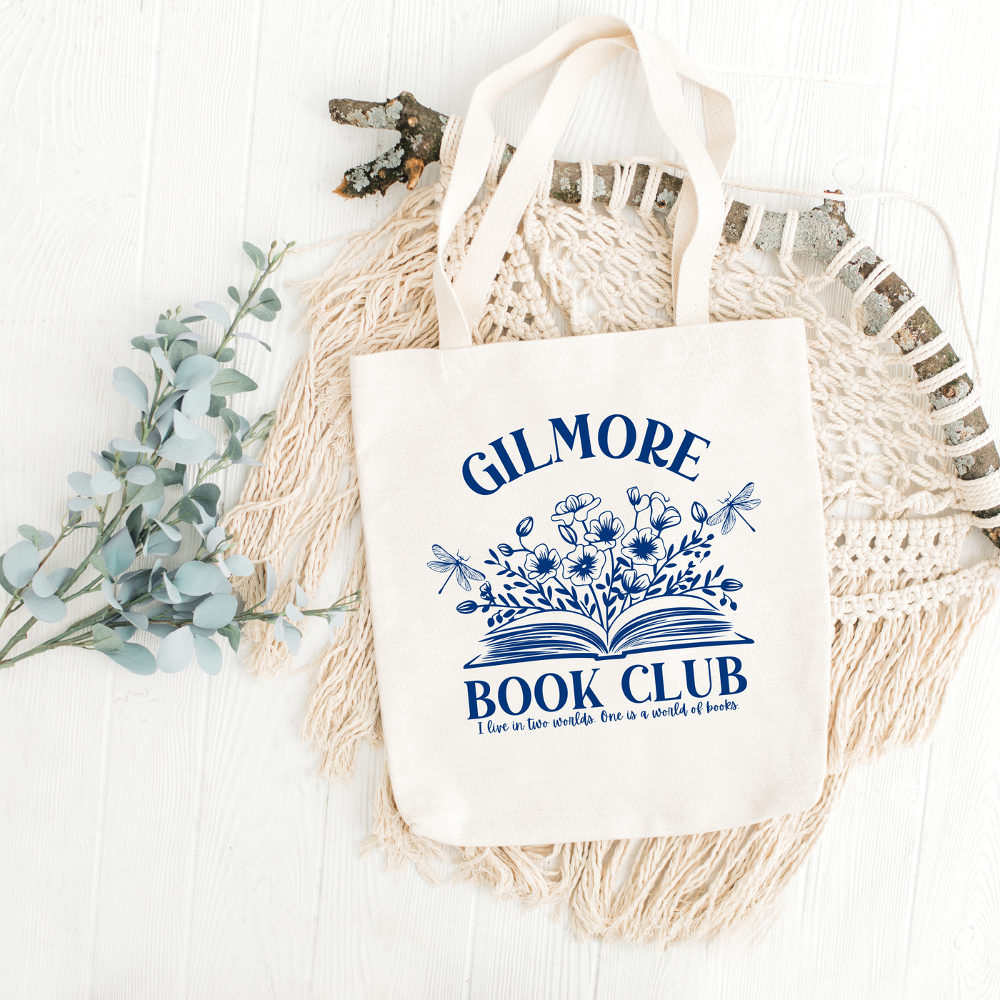 Gilmore Book Club Canvas Bag