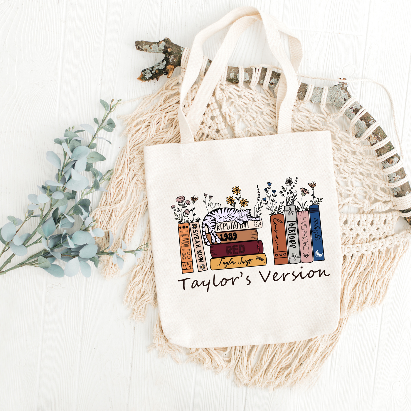 TS Album Books Canvas Bag