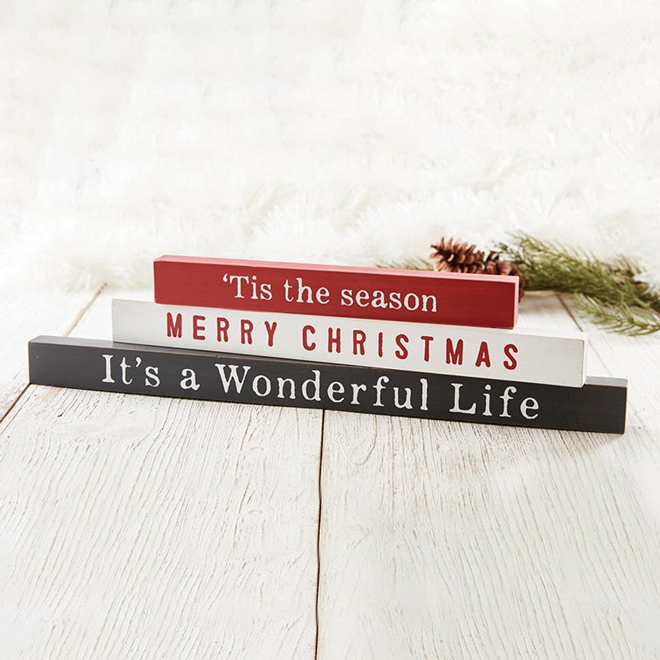 Wooden Christmas Sign