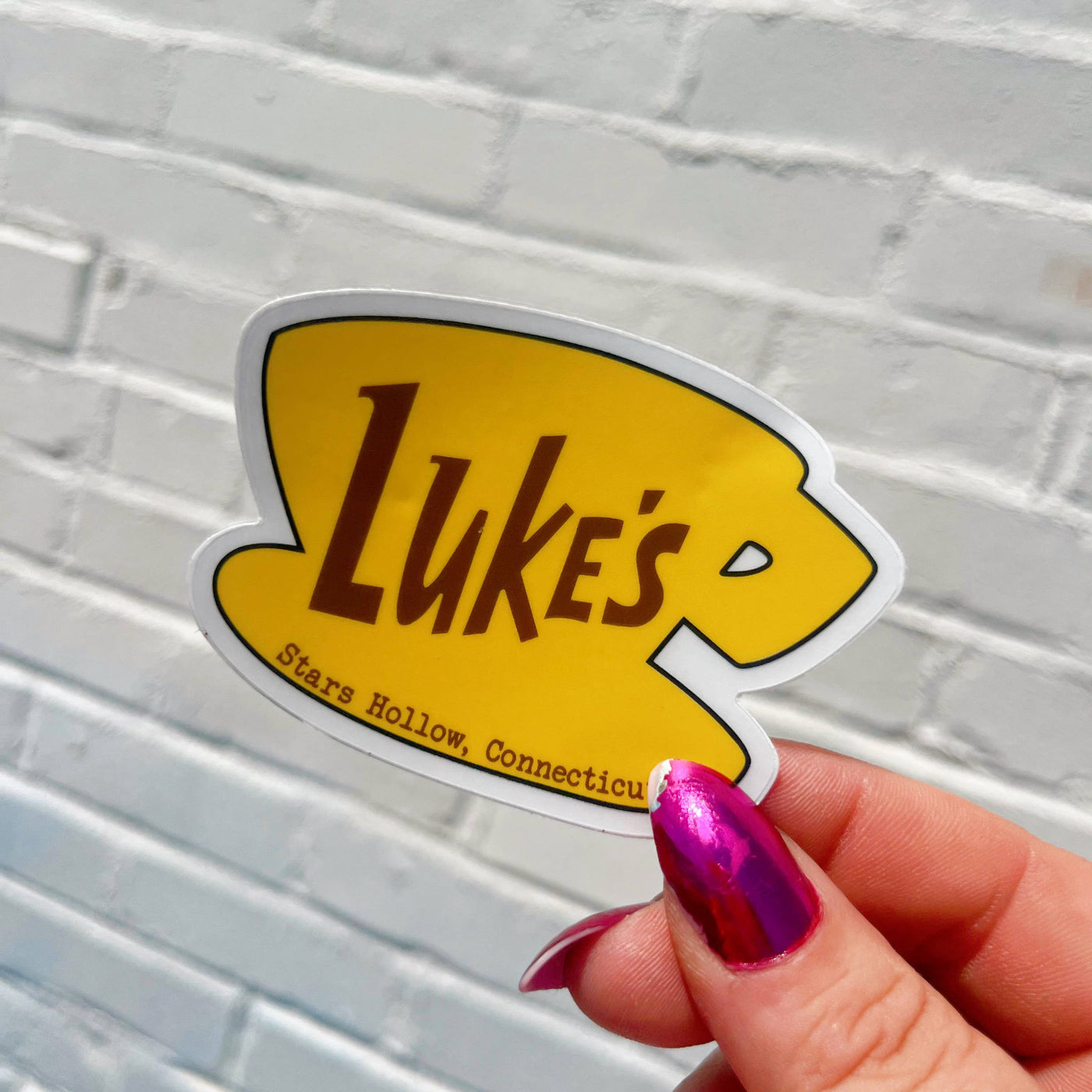 Luke's Diner Coffee Sticker