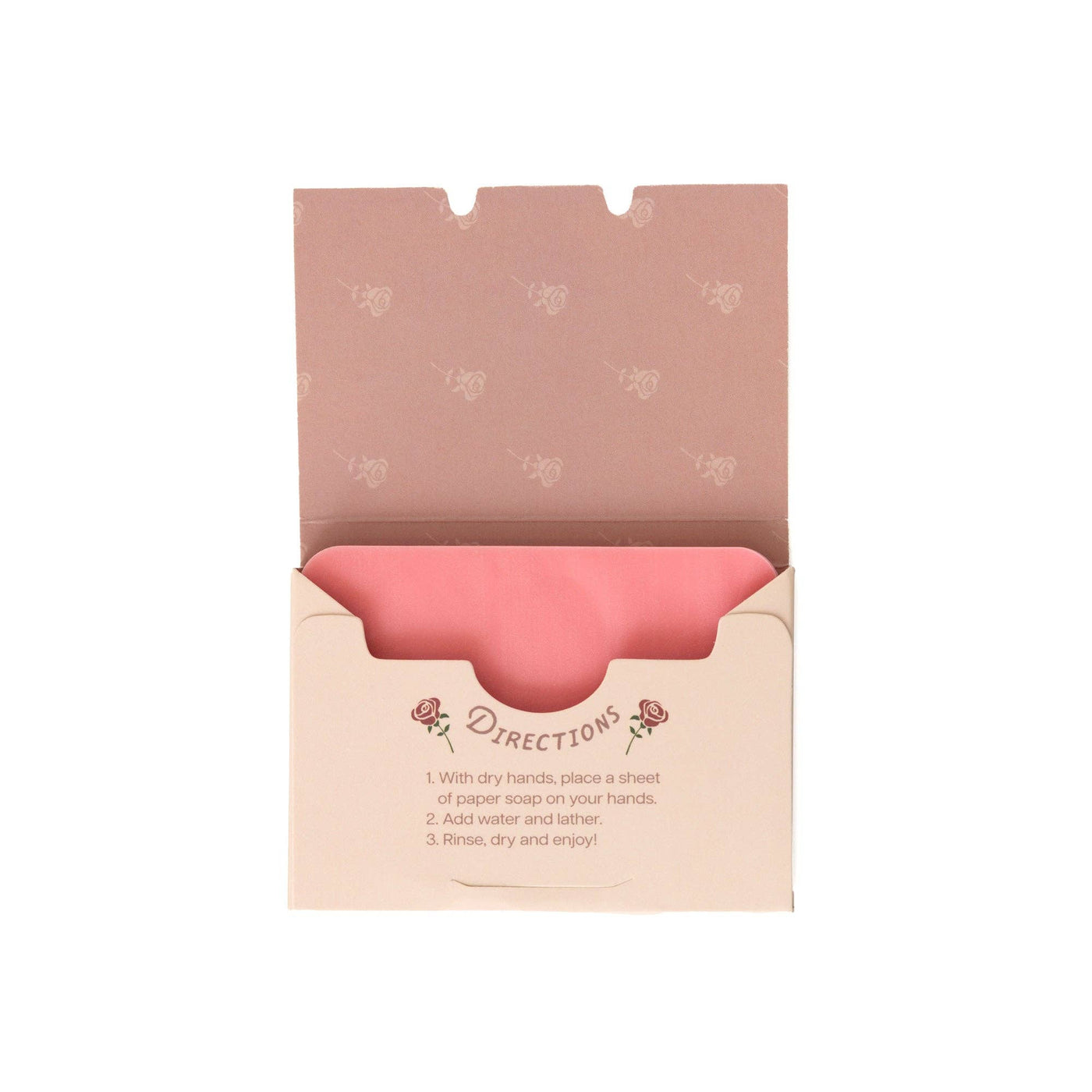 Rose Scent Paper Soap