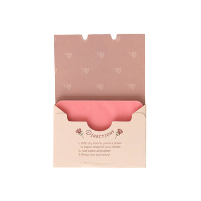 Rose Scent Paper Soap