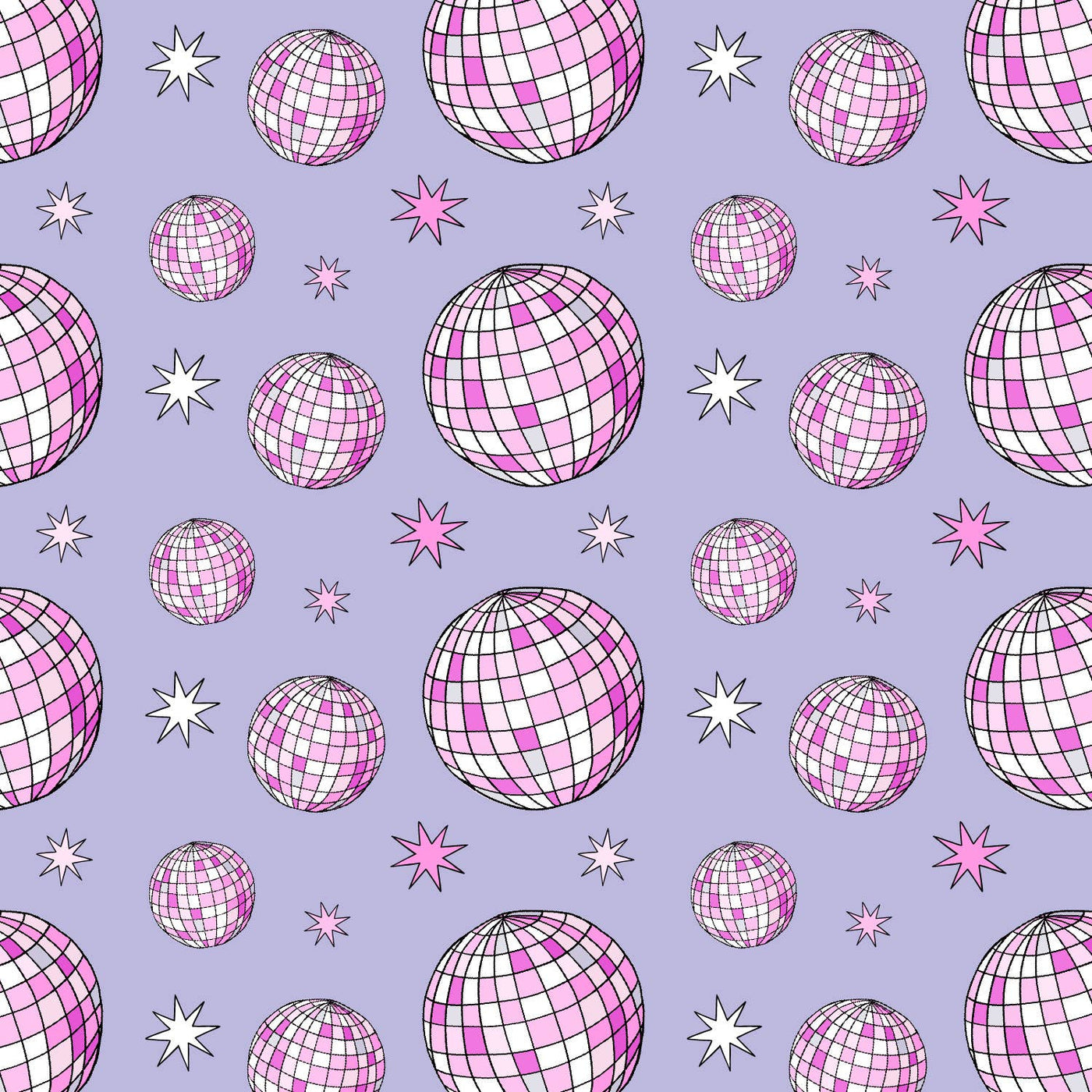 Disco Ball Wrapping Paper