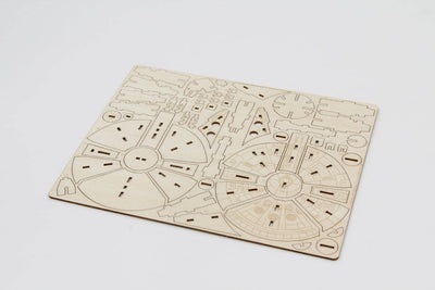 IncrediBuilds: Star Wars: Millennium Falcon 3D Wood Model