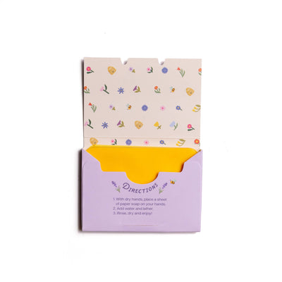 Honey Lavender Paper Soap