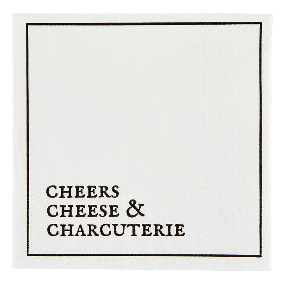 Cheers, Cheese, and Charcuterie Napkins