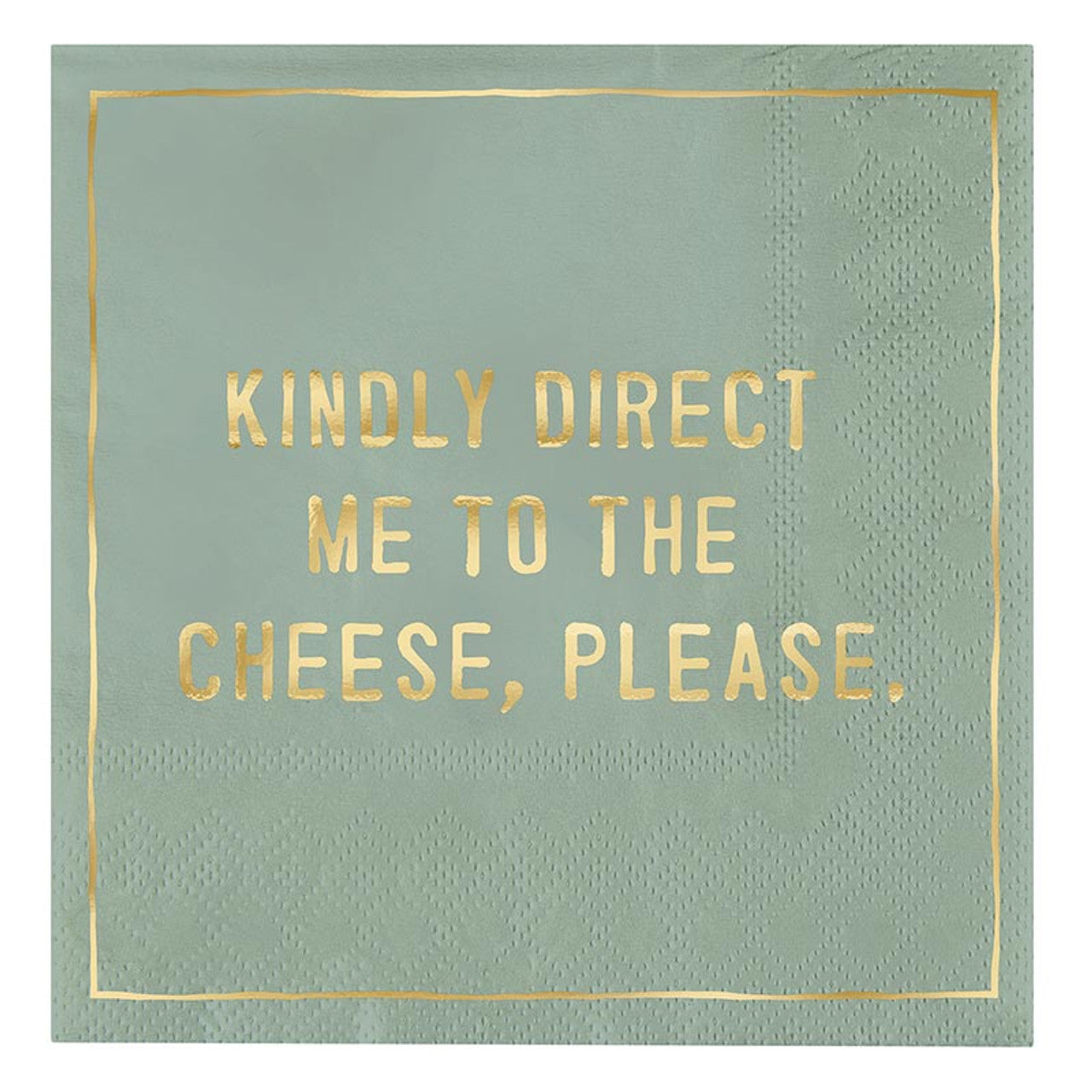 Cheese, Please Cocktail Napkins