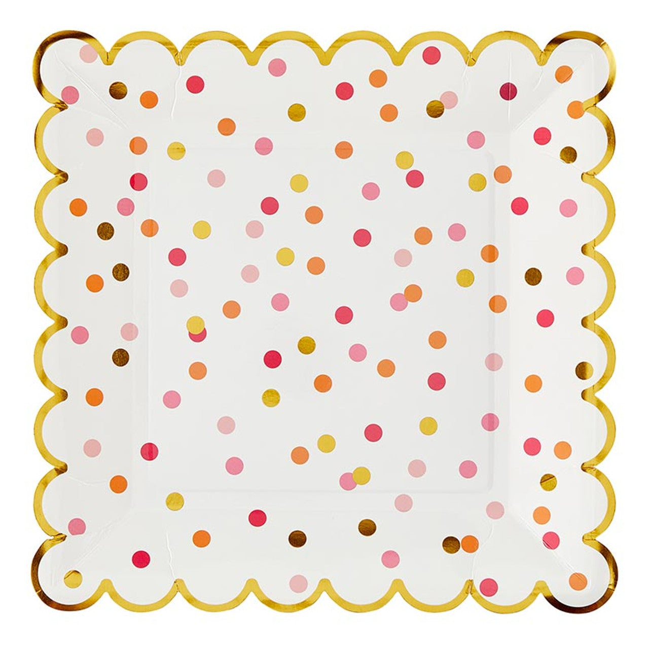 Confetti Paper Plates