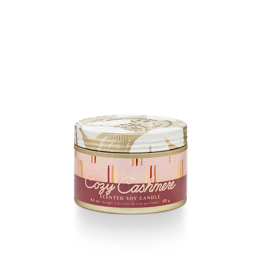 Cozy Cashmere Small Tin Candle