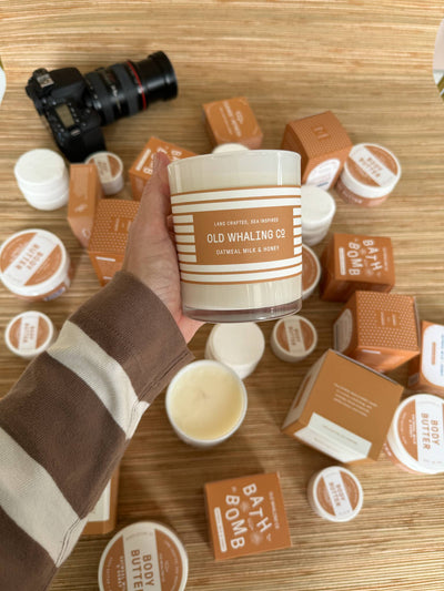 Oatmeal Milk & Honey – 12oz Candle