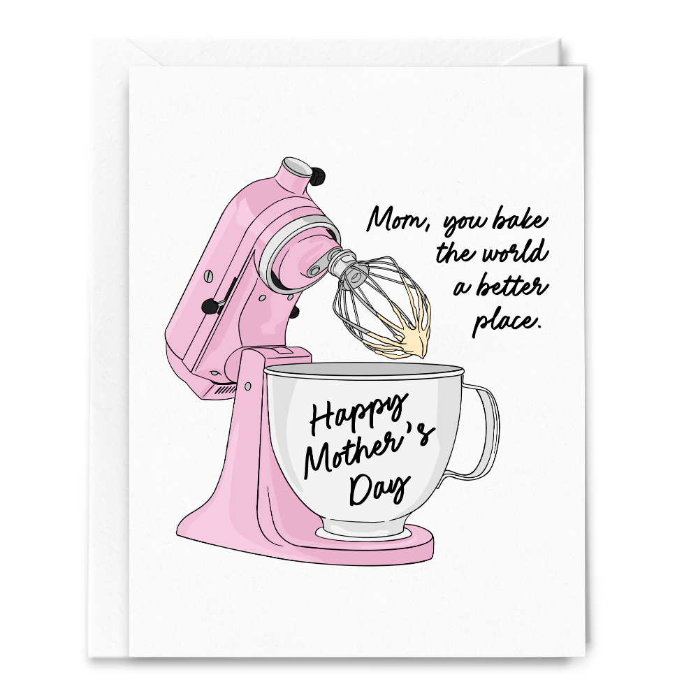 Bake the World Mother's Day Card