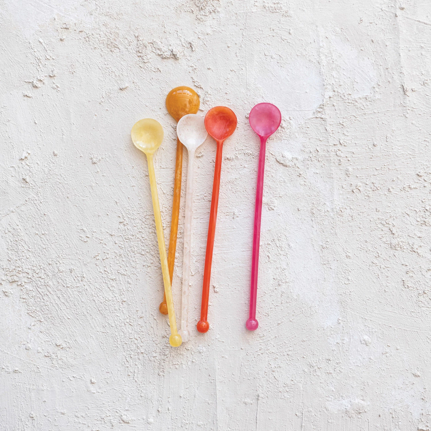 Resin Cocktail Spoons