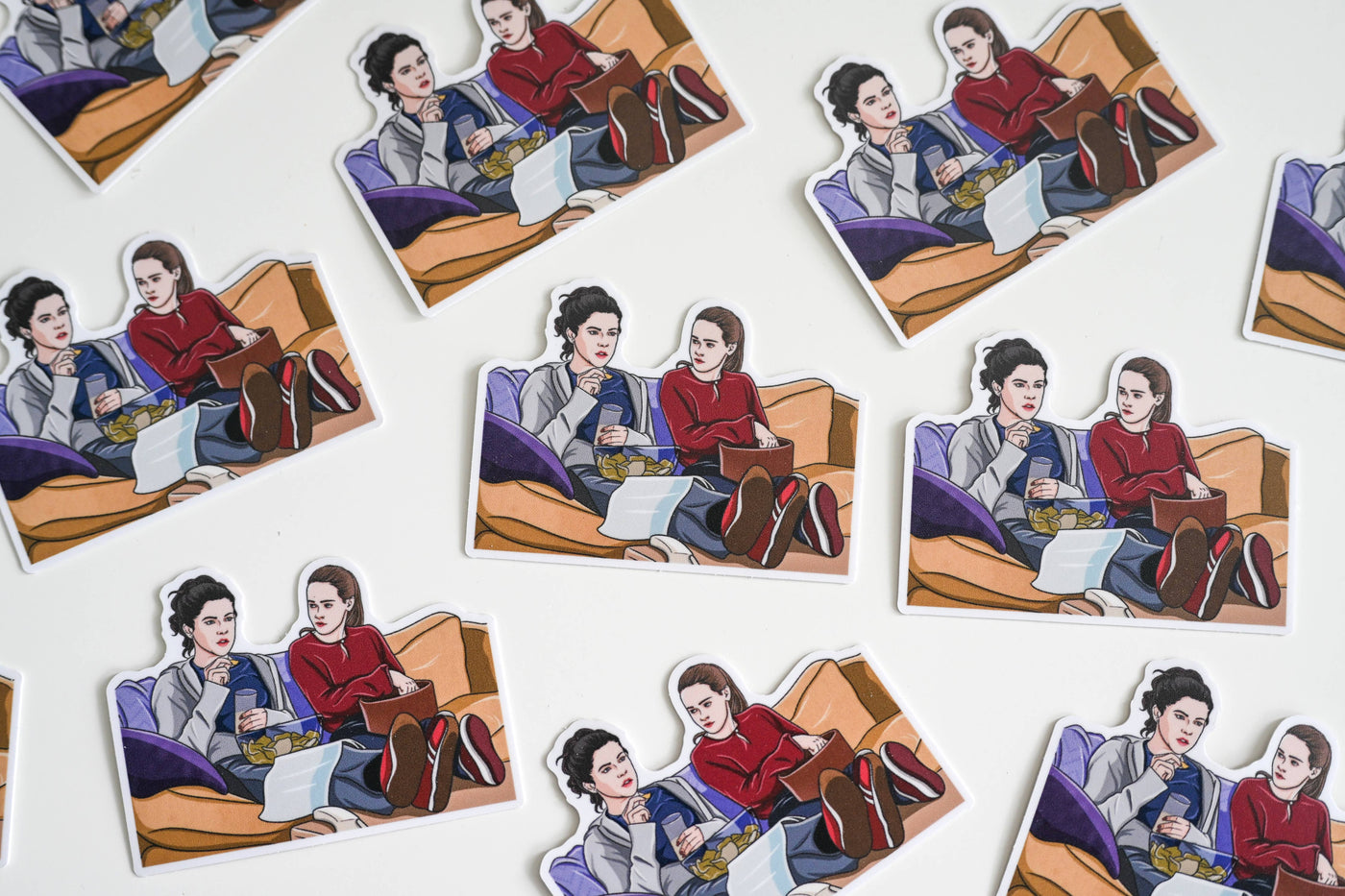 Rory & Lorelai Sticker