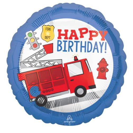 First Responder Birthday Balloon